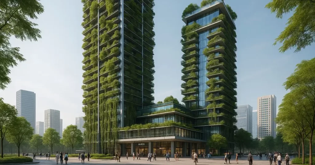Idea n°1_ Nanjing Green Towers (China)